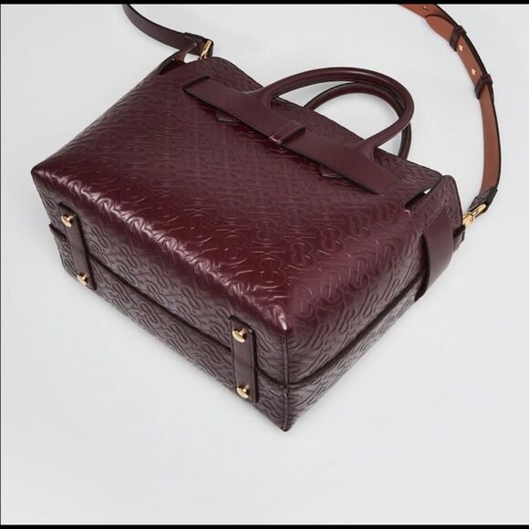 BURBERRY OXFORD EMBOSSED TRIPLE BELT PURSE NWT 1990.00 - Picture 6 of 11